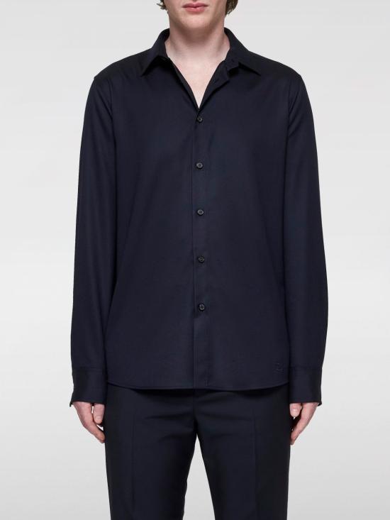 24FW 발렌티노 가라바니 긴팔 셔츠 5V3AB764AD0 598 Blue