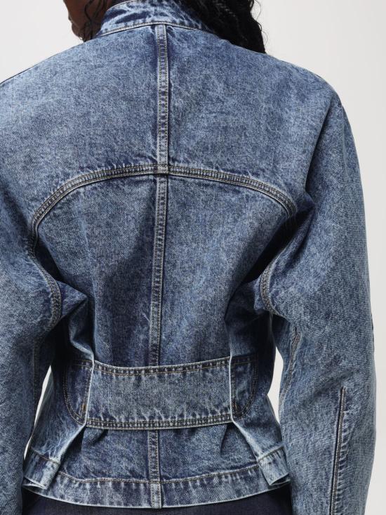 24FW 알라이아 자켓 AA9V03826T535 524 Denim - ALAIA