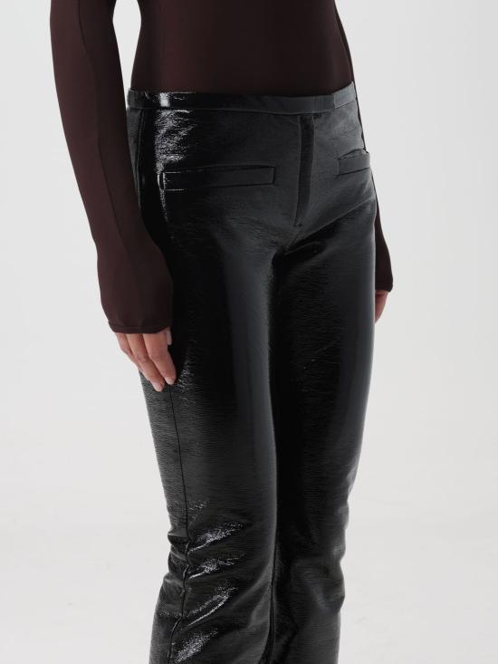  쿠레쥬 스트레이트 팬츠 323CPA142VY0014 9999 Black - COURREGES