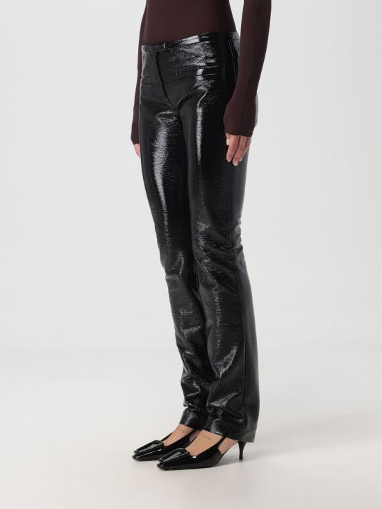  쿠레쥬 스트레이트 팬츠 323CPA142VY0014 9999 Black - COURREGES