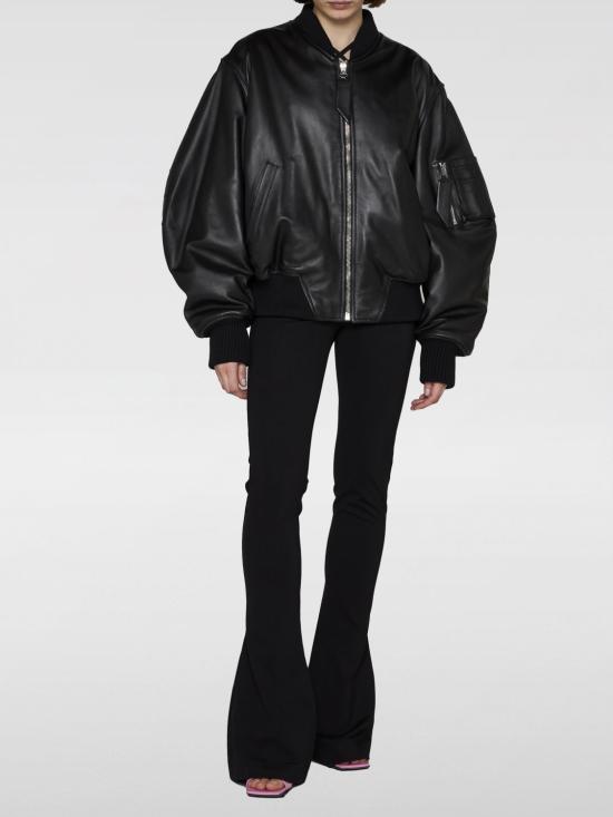  디 아티코 자켓 231WCB04L054 100 Black - THE ATTICO