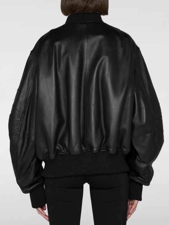  디 아티코 자켓 231WCB04L054 100 Black - THE ATTICO