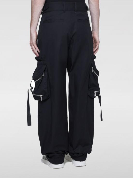 24FW 오프화이트 팬츠 OMCF041C99FAB0021000 Black - OFF WHITE