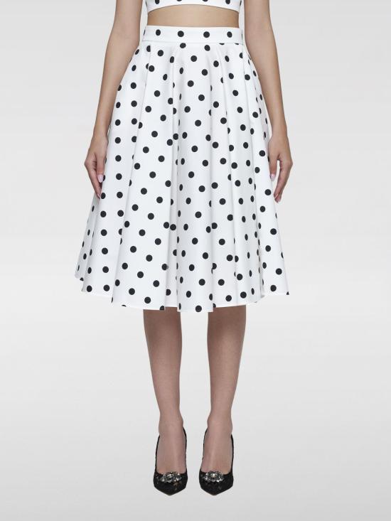 24FW 돌체앤가바나 미디 스커트 F4CVMTFSFNM HWZRN White