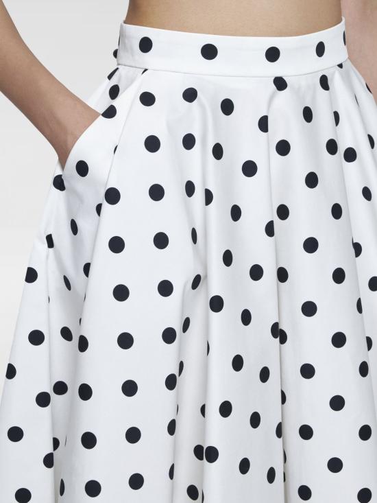 24FW 돌체앤가바나 미디 스커트 F4CVMTFSFNM HWZRN White - DOLCE & GABBANA