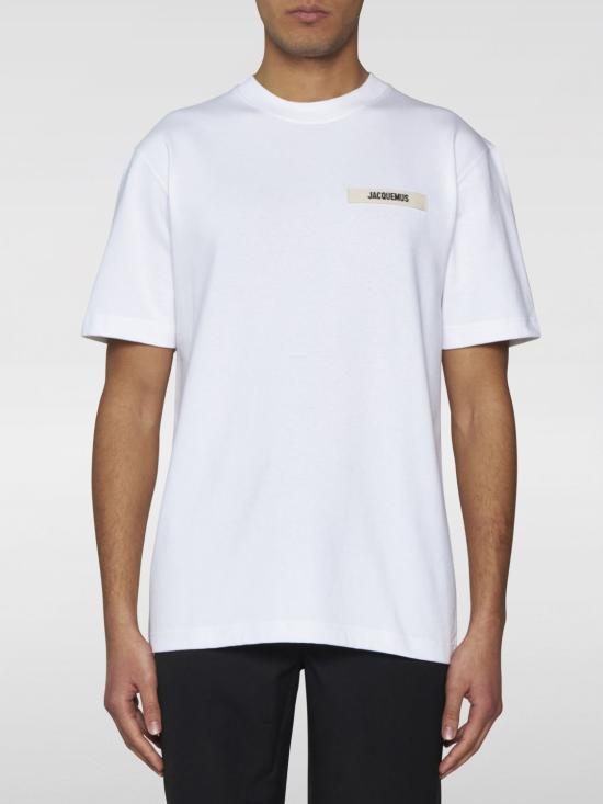 24FW 자크뮈스 반팔 티셔츠 245JS2082125 100 White