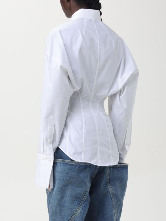 24FW 디 아티코 셔츠 247WCH28C052 001 White - THE ATTICO