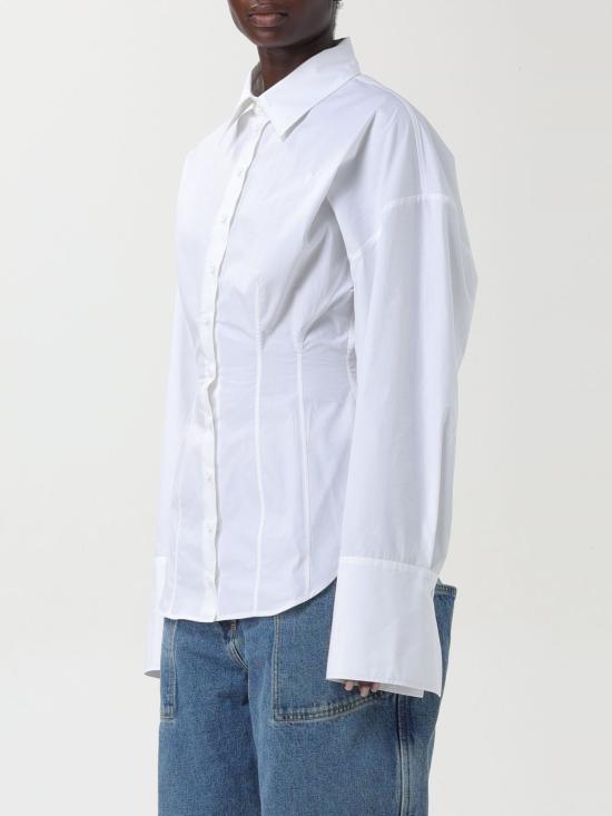 24FW 디 아티코 셔츠 247WCH28C052 001 White - THE ATTICO