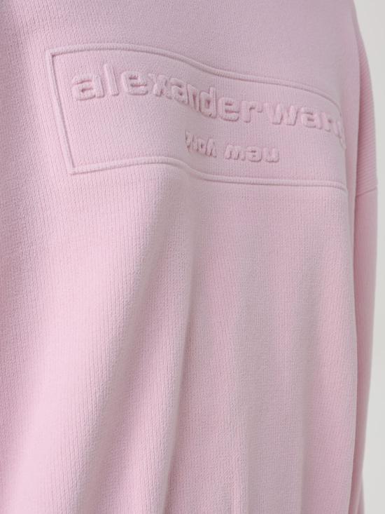24FW 알렉산더 왕 스웨터 1KC3231017 84A Pink - ALEXANDER WANG