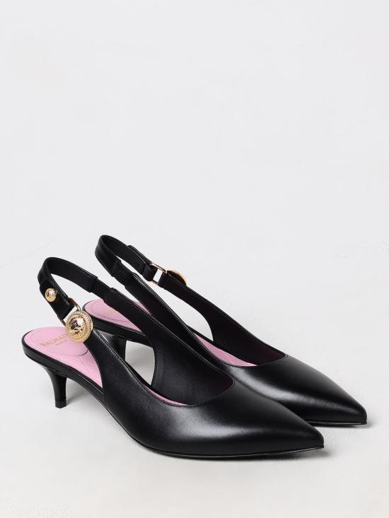 24FW 발망 힐/펌프스 DN1UK051LVIT 0PA Black - BALMAIN