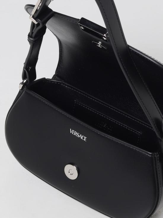 24FW 베르사체 숄더백 10109511A05134 1B00P Black 1 - VERSACE