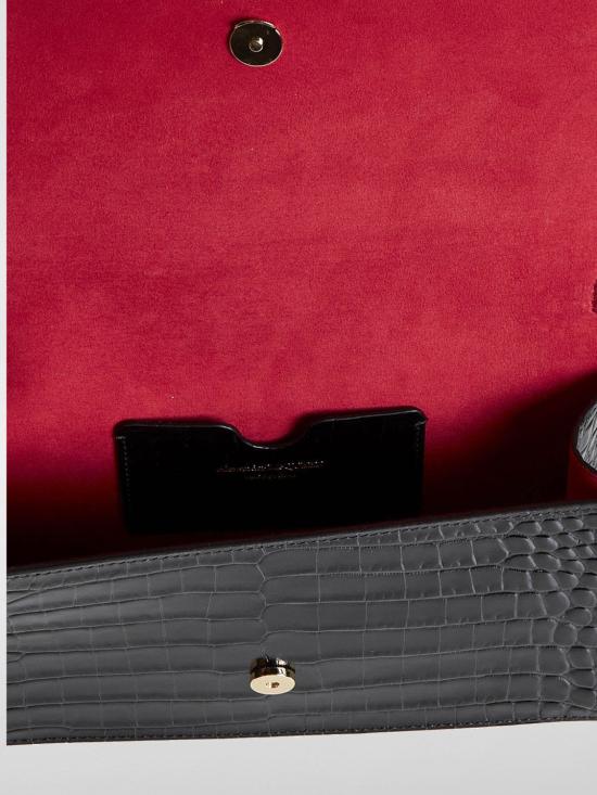 24FW 알렉산더 맥퀸 숄더백 7327981HB0G 1000 Black - ALEXANDER MCQUEEN