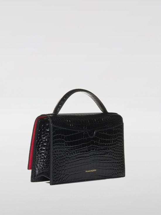 24FW 알렉산더 맥퀸 숄더백 7327981HB0G 1000 Black - ALEXANDER MCQUEEN