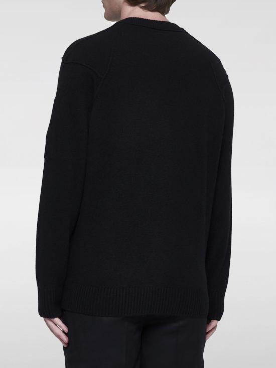 24FW 씨피 컴퍼니 스웨터 17CMKN047A110149A 999 Black - C.P. COMPANY