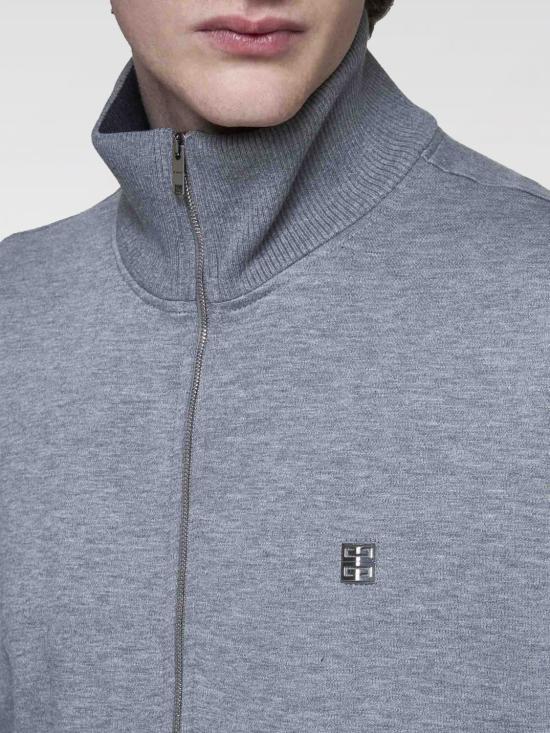  지방시 자켓 BMJ0MP3YMC 050 Grey - GIVENCHY