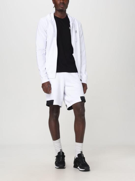  엠포리오 아르마니 후드 티셔츠 3DPT29PJULZ 1815 Water - EMPORIO ARMANI