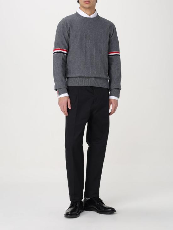  톰브라운 긴팔 셔츠 MWL374CF0572 460 Gnawed Blue - THOM BROWNE