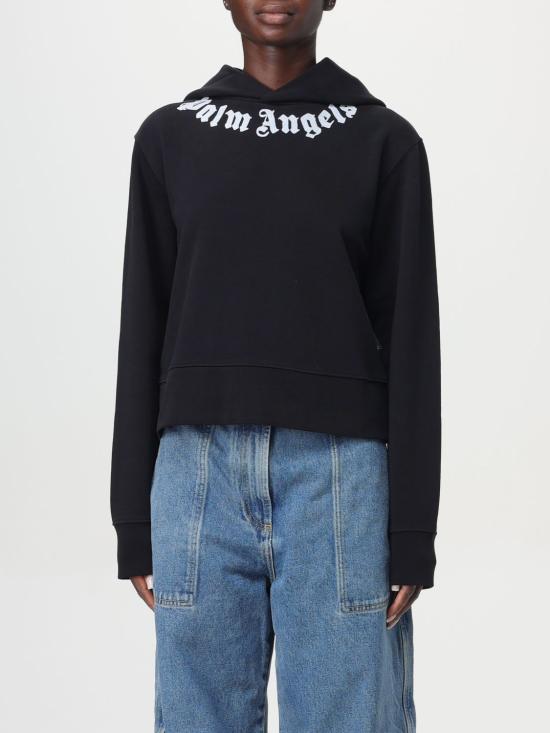 24FW 팜앤젤스 스웨터 PWBB069F24FLE0021003 Black