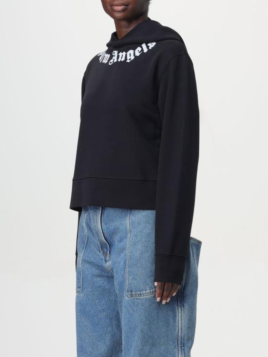 24FW 팜앤젤스 스웨터 PWBB069F24FLE0021003 Black - PALM ANGELS