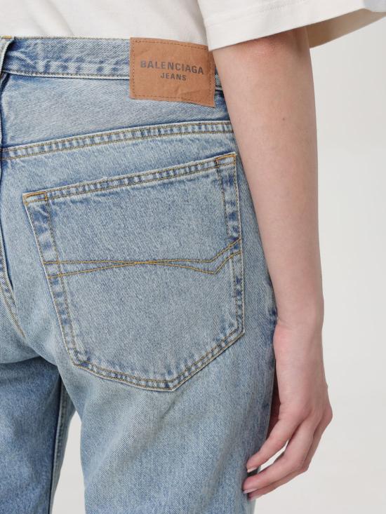 24FW 발렌시아가 데님 팬츠 794047TDW14 4141 Blue - BALENCIAGA