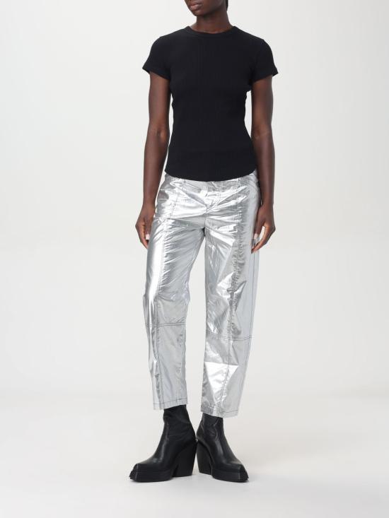 24FW 이자벨마랑 스트레이트 팬츠 PA0154FBA3B43I 08SI Silver - ISABEL MARANT