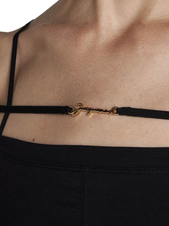 24FW 자크뮈스 긴팔 티셔츠 233JS1652313 990 Black - JACQUEMUS