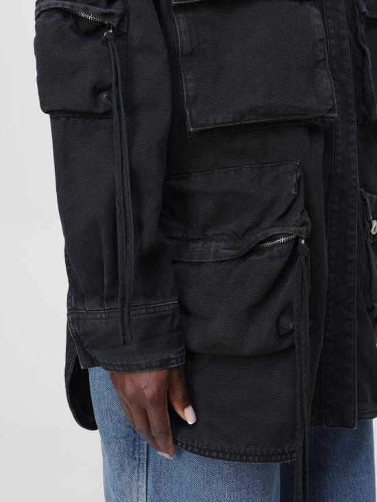 25FW 디 아티코 자켓 247WCB48D088 100 Black - THE ATTICO