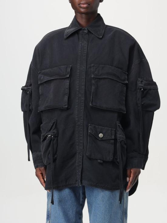 25FW 디 아티코 자켓 247WCB48D088 100 Black