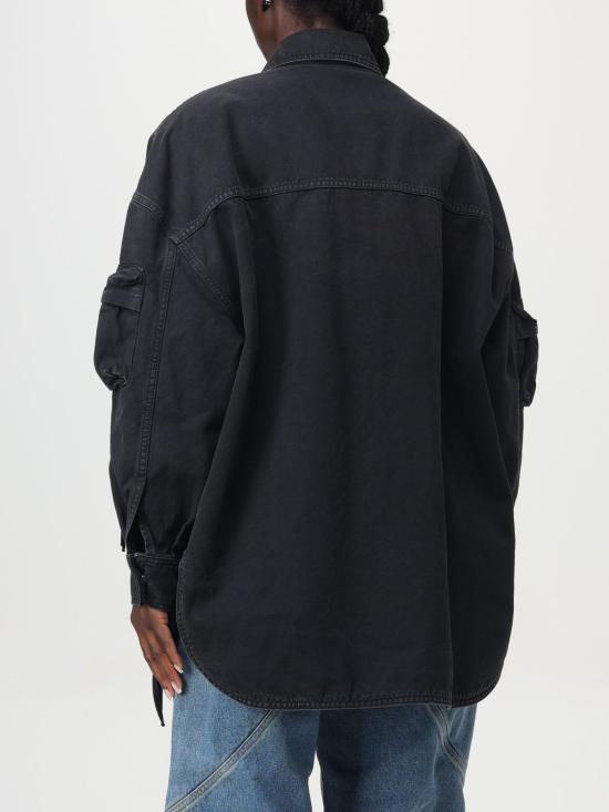 25FW 디 아티코 자켓 247WCB48D088 100 Black - THE ATTICO