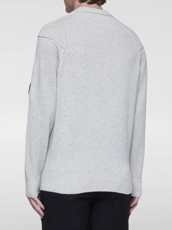 24FW 씨피 컴퍼니 스웨터 17CMKN047A110149A M13 White - C.P. COMPANY