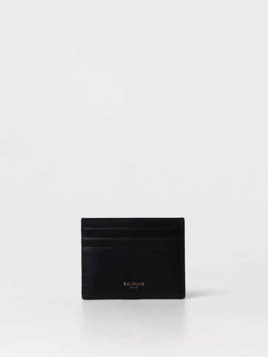 24FW 발망 지갑 DN1MA195LAVE 0PA Black - BALMAIN