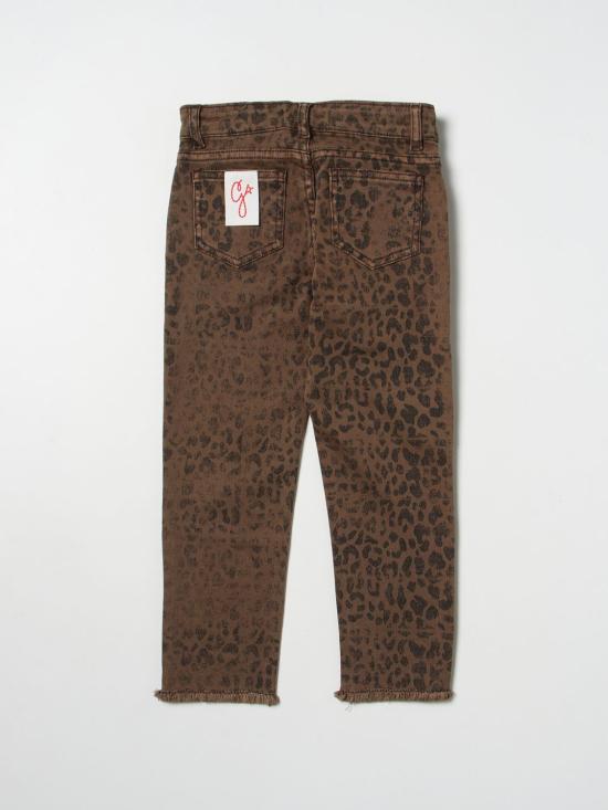  [키즈] 골든구스 팬츠 GKP01381P00106280482 Brown - GOLDEN GOOSE