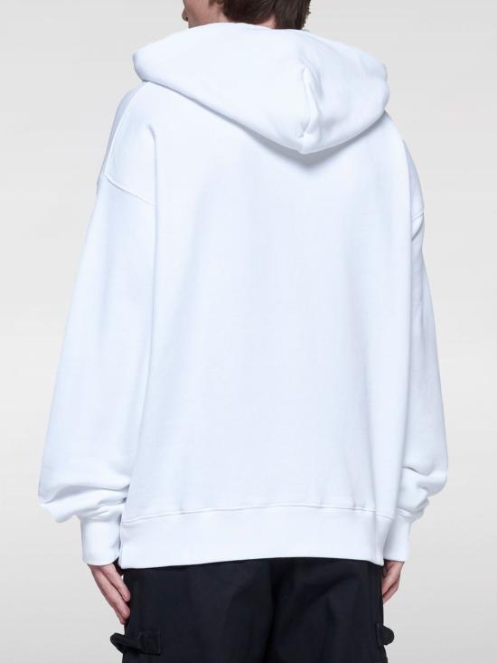 25SS 오프화이트 후드 티셔츠 OMBB085C99FLE0120110 White - OFF WHITE