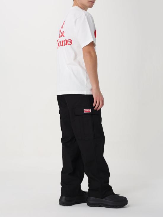  겐조 반팔 티셔츠 FE55TS1414SY 02 White - KENZO