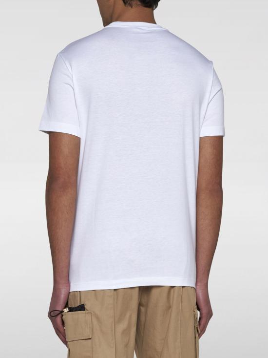 25FW 베르사체 반팔 티셔츠 10116941A08584 1W000 White - VERSACE