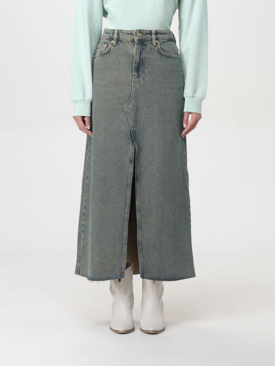 24FW 가니 롱 스커트 J1477 886 Beige