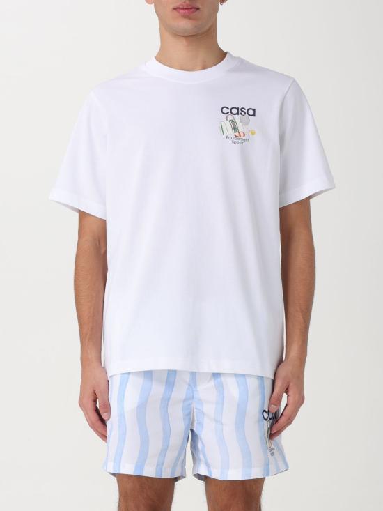  카사블랑카 반팔 티셔츠 UMPS24JTS001 EQUIPMENT SPORTING 08 White