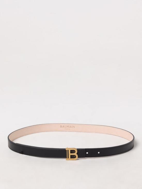 24FW 발망 레귤러 벨트 DN1WJ000LVTL 0PA Black