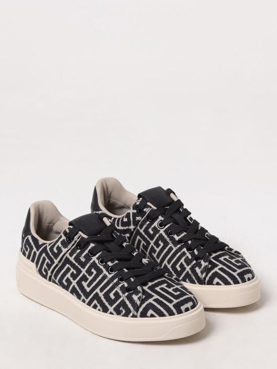 24FW 발망 스니커즈 DN1VI690TJCM GFE Black - BALMAIN