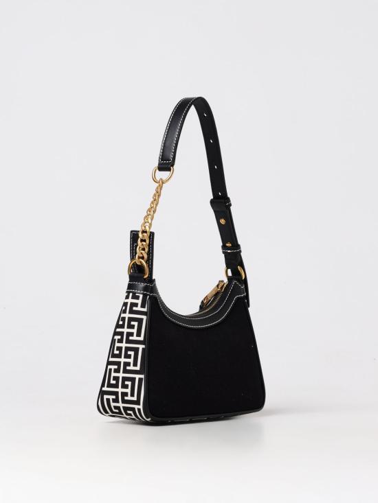 24FW 발망 숄더백 DN1BT743TCMS GFE Black - BALMAIN