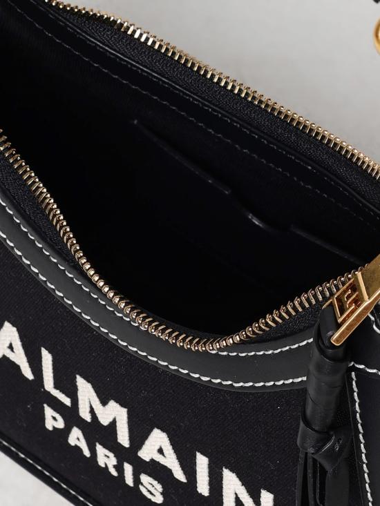 24FW 발망 숄더백 DN1BT743TCMS GFE Black - BALMAIN