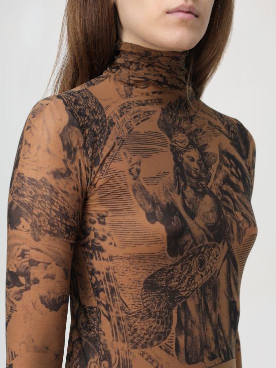 24FW 아크네 스튜디오 긴팔 티셔츠 AL0430 AN2 Brown - ACNE STUDIOS