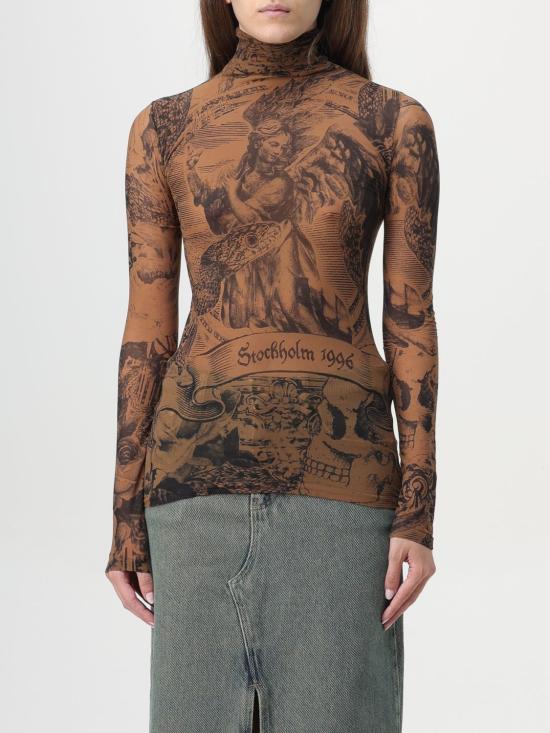 24FW 아크네 스튜디오 긴팔 티셔츠 AL0430 AN2 Brown