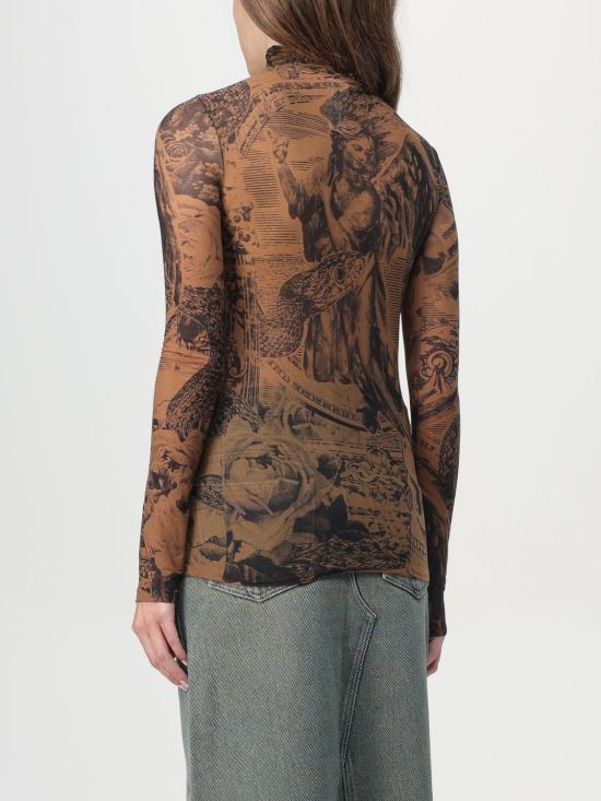 24FW 아크네 스튜디오 긴팔 티셔츠 AL0430 AN2 Brown - ACNE STUDIOS