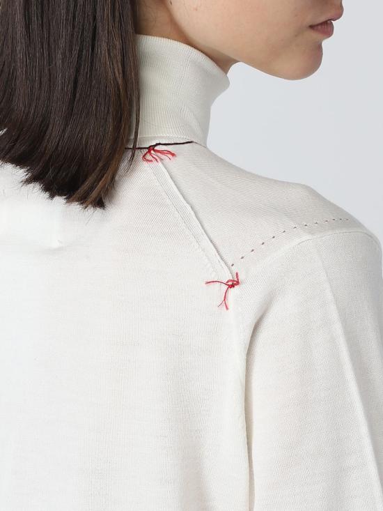  마르지엘라 터틀넥 SI0HA0006S17814 103F White - MAISON MARGIELA