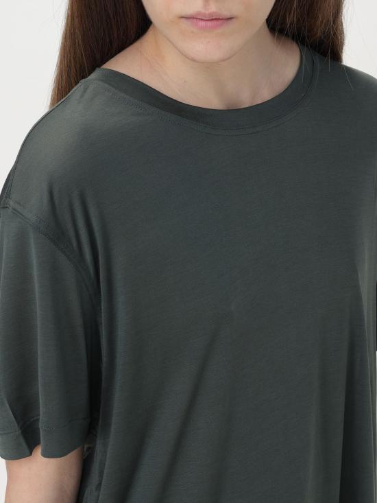  르메르 반팔 티셔츠 TO1170LJ1011 BK991 Green - LEMAIRE