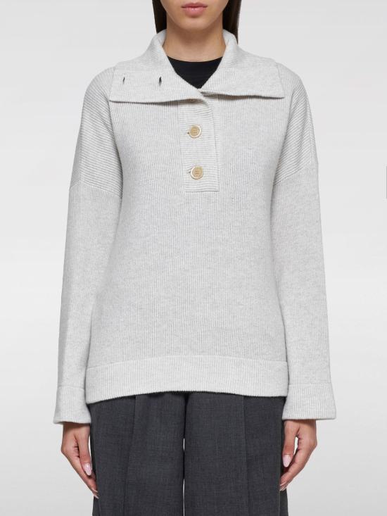 24FW 브루넬로 쿠치넬리 스웨터 M12192904 C9610 Ivory