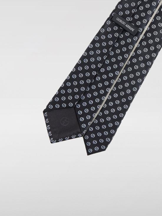 24FW 조르지오 아르마니 넥타이 3600544F929 00020 Black - GIORGIO ARMANI