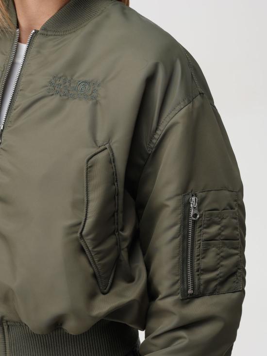 24FW MM6 메종마르지엘라 자켓 S52AM0299S53984 728 Kaki - MM6 MAISON MARGIELA