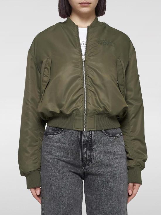 24FW MM6 메종마르지엘라 자켓 S52AM0299S53984 728 Kaki